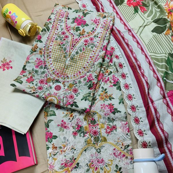 Johra Unstitched 3-Piece 1963