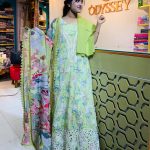Abayan Unstitched 3-Piece D. No:2153