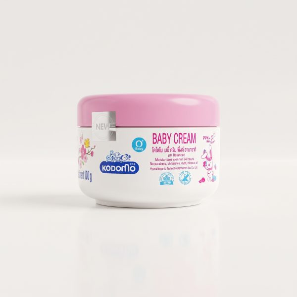 Kodomo Baby Cream 0+ Pink 100g