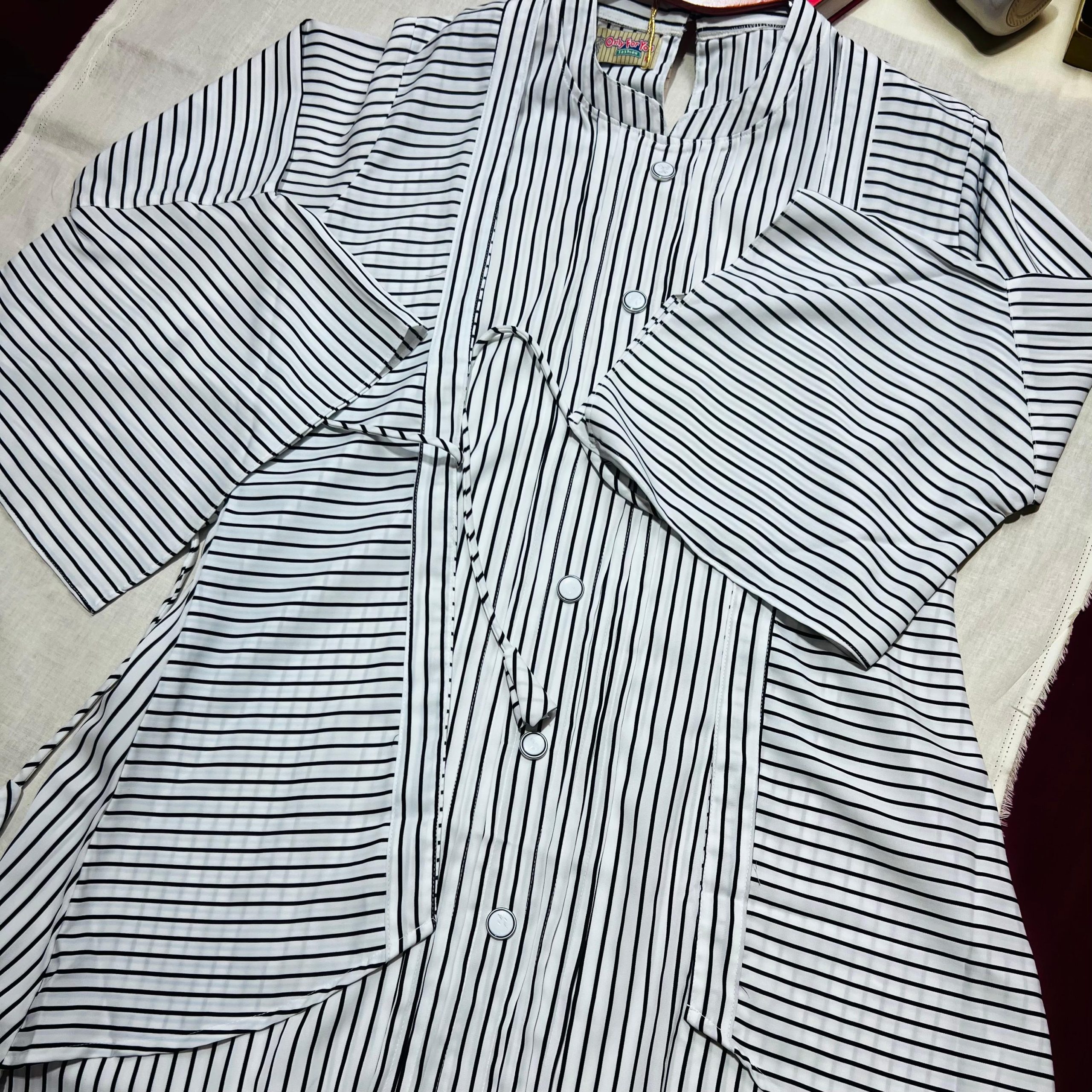 1791030589_whatsapp-image-2026-10-01-at-102853-pm-2.jpeg Ladies Stripe Top 249 OfY - Image 1