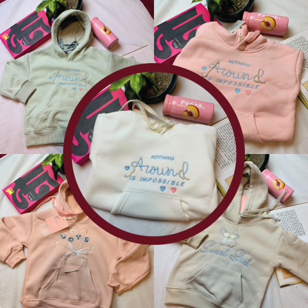 Girls Hoodie Choto Sinha Original China
