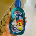 KODOMO Body Wash Blueberry 200ml with bubble stick