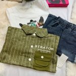 Boys Shirt Suite Set Original China-1