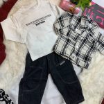 Boys Shirt Suite Set Original China-3