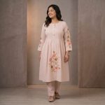 China Imported Fabric Linen+Cotton Mix 2-Piece 146 - Image 4