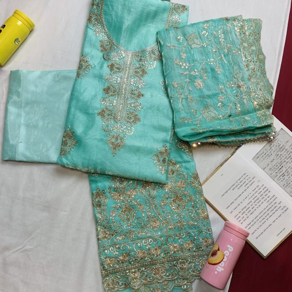 Desi Joerjett Unstitched 3-Piece S.tex